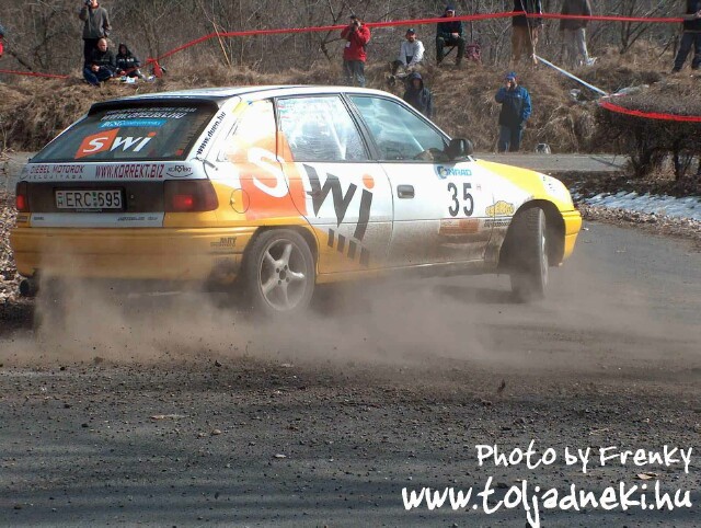 Hóvirág rally - Opel16v -