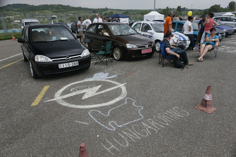 Opel Legendák Találkozása a Hungaroringen  2013. május 11-én