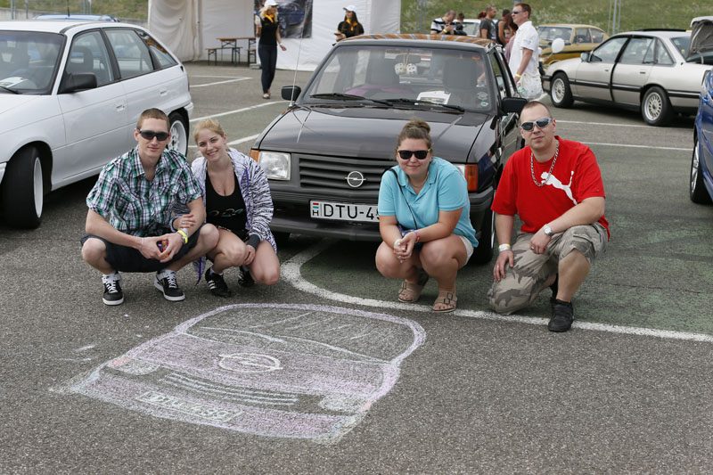 Opel Legendák Találkozása a Hungaroringen 2013. május 11-én
