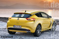 Opel Astra GTC illusztráció