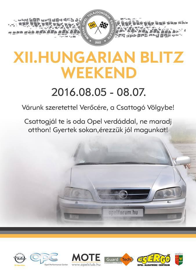 Csattogó-völgyi Opel találkozó, Verőce.2016
