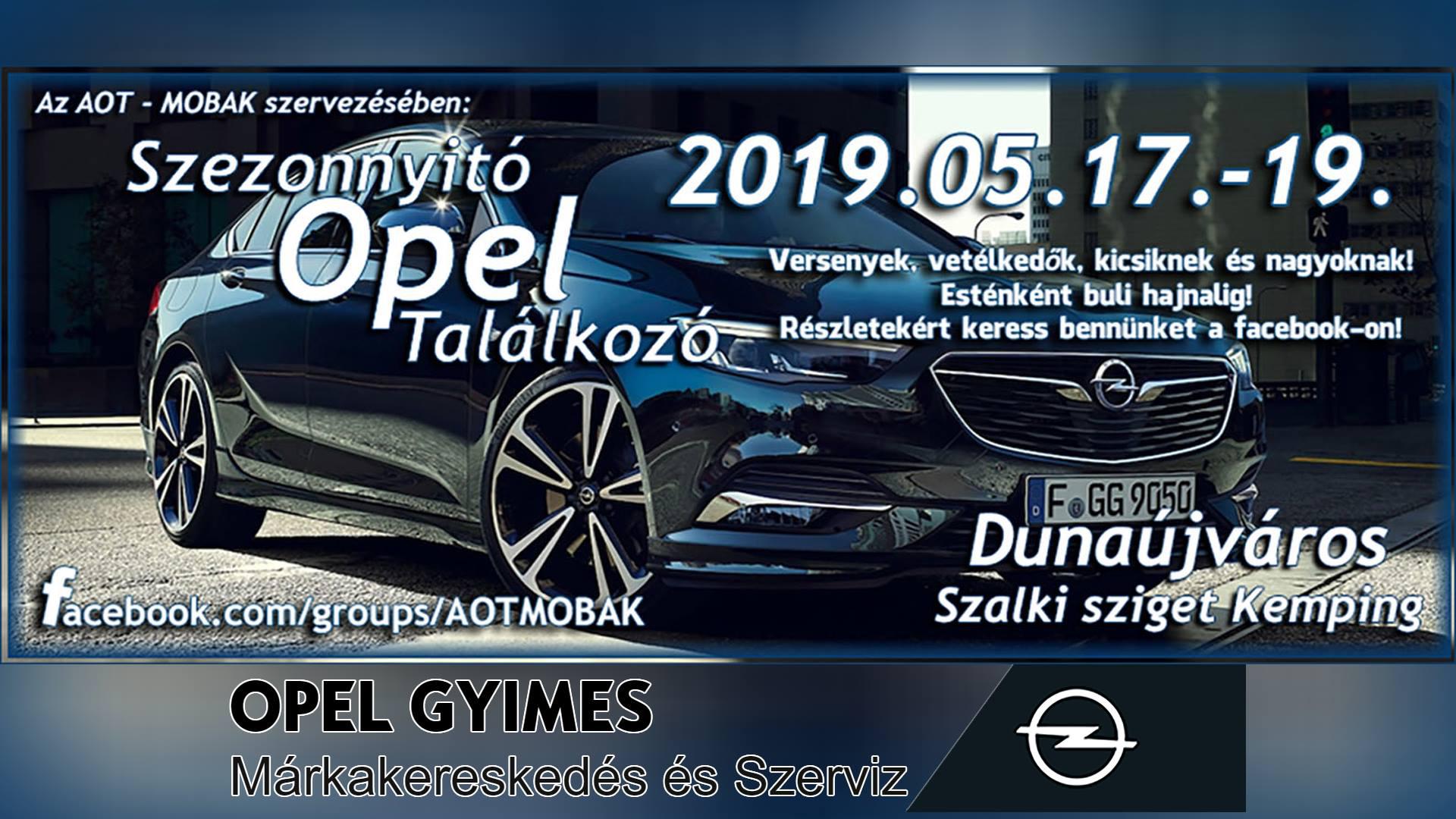 Arrabona Opel Team és MOBAK - Szezonnyitó Opel Találkozó 2019