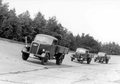 Opel Blitz 1946 - Opel Rennbahn testdrive